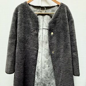 Tahari faux over coat